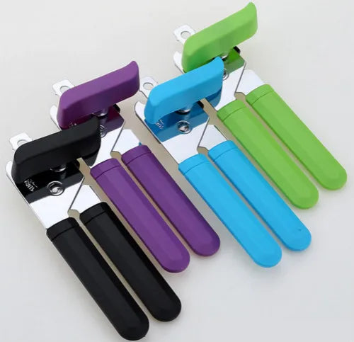 Stainless Steel Professional Tin Manual Can Opener Craft beer Grip Opener Cans Bottle Opener kitchen gadgets Multifunctional