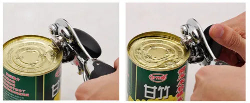 Stainless Steel Professional Tin Manual Can Opener Craft beer Grip Opener Cans Bottle Opener kitchen gadgets Multifunctional