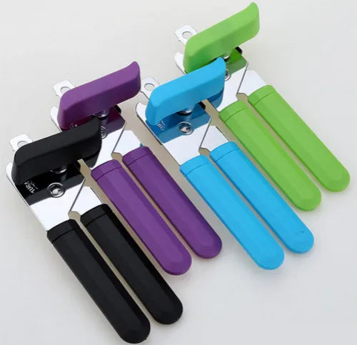 Stainless Steel Professional Tin Manual Can Opener Craft beer Grip Opener Cans Bottle Opener kitchen gadgets Multifunctional