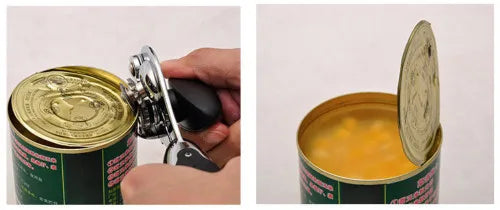 Stainless Steel Professional Tin Manual Can Opener Craft beer Grip Opener Cans Bottle Opener kitchen gadgets Multifunctional