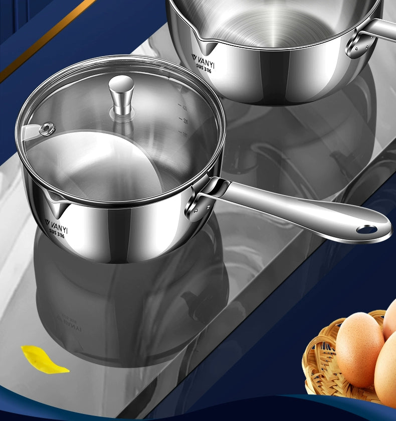 Instant Noodle Pot Porridge Baby Food Supplement Integrated Stainless Steel
