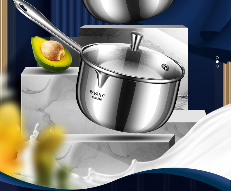 Instant Noodle Pot Porridge Baby Food Supplement Integrated Stainless Steel
