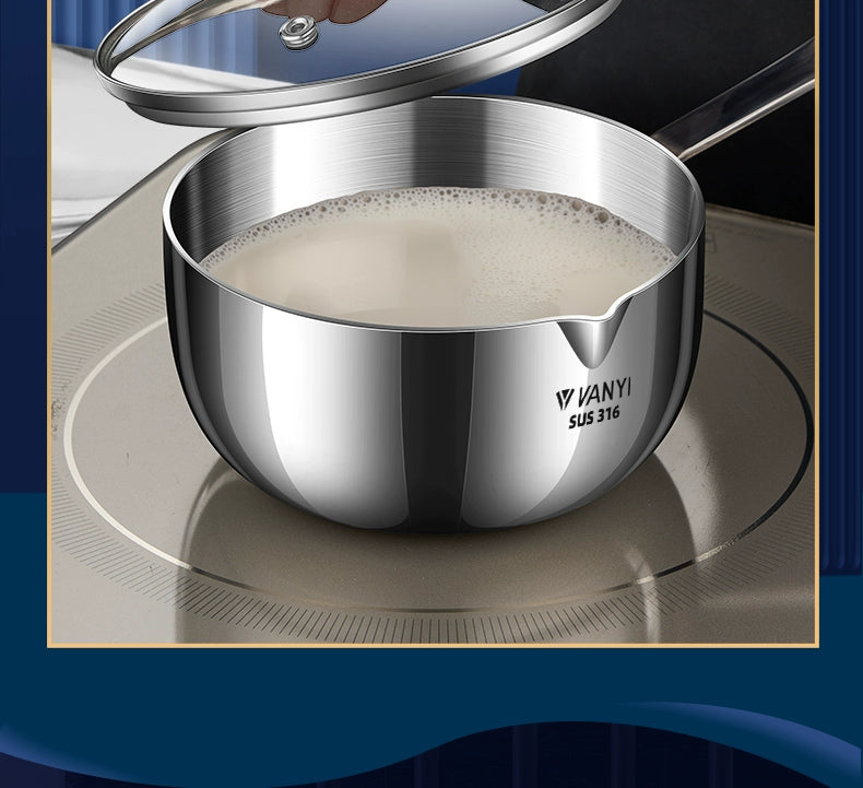 Instant Noodle Pot Porridge Baby Food Supplement Integrated Stainless Steel