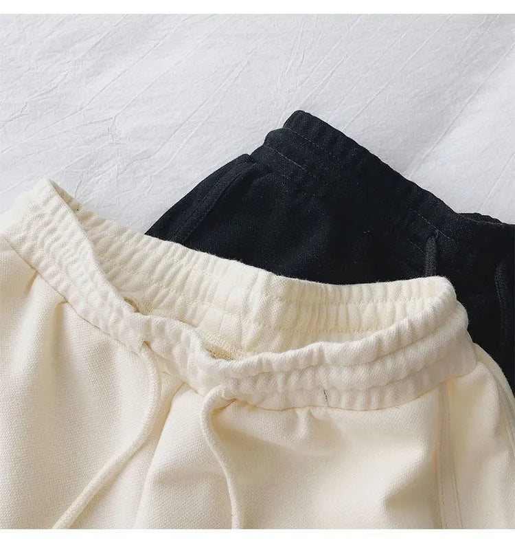 2023 Korea fashion elastic loose oversized Harajuku shorts high waist home service casual sports shorts women beach shorts