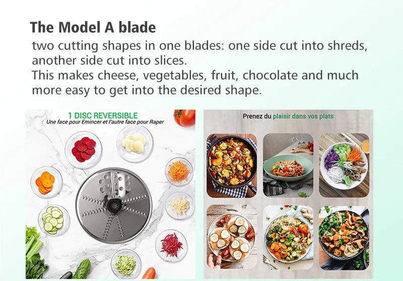 Home Appliance Vorwerk Thermomix Kitchen Accessories Vegetables and Cheese Slicer Cutter for Termomix Bimby Tm6 Tm5