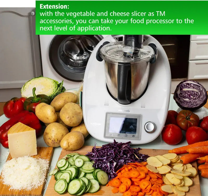 Home Appliance Vorwerk Thermomix Kitchen Accessories Vegetables and Cheese Slicer Cutter for Termomix Bimby Tm6 Tm5