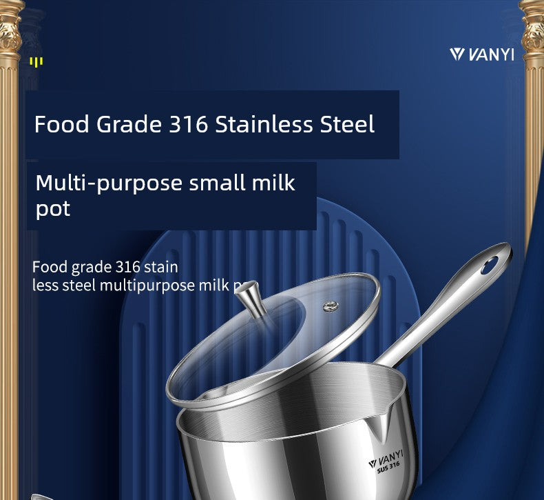 Instant Noodle Pot Porridge Baby Food Supplement Integrated Stainless Steel