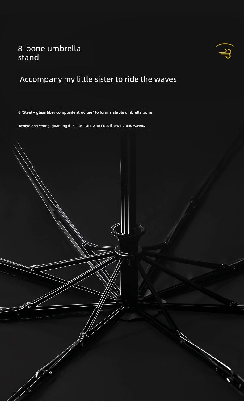 Paradise Umbrella Classy Foldable Large Dual-Use Thickened Umbrella