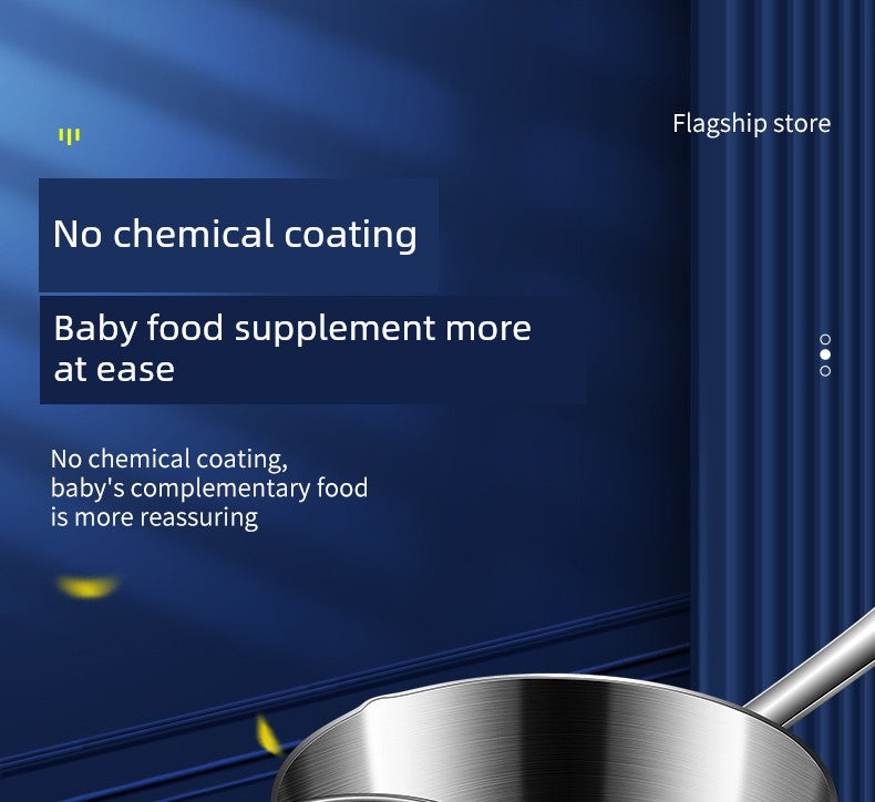 Instant Noodle Pot Porridge Baby Food Supplement Integrated Stainless Steel