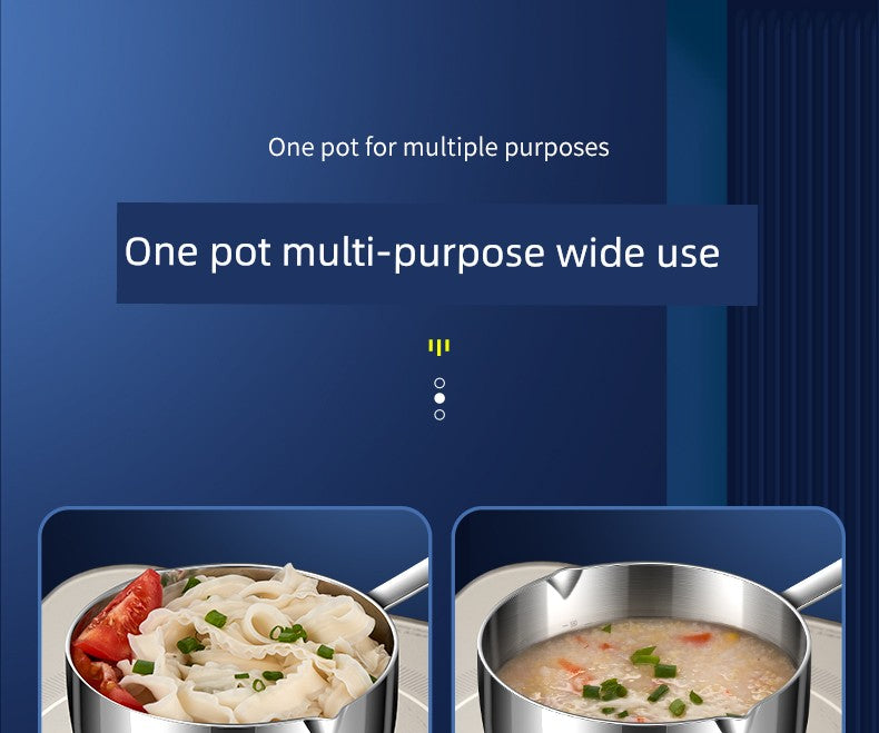 Instant Noodle Pot Porridge Baby Food Supplement Integrated Stainless Steel
