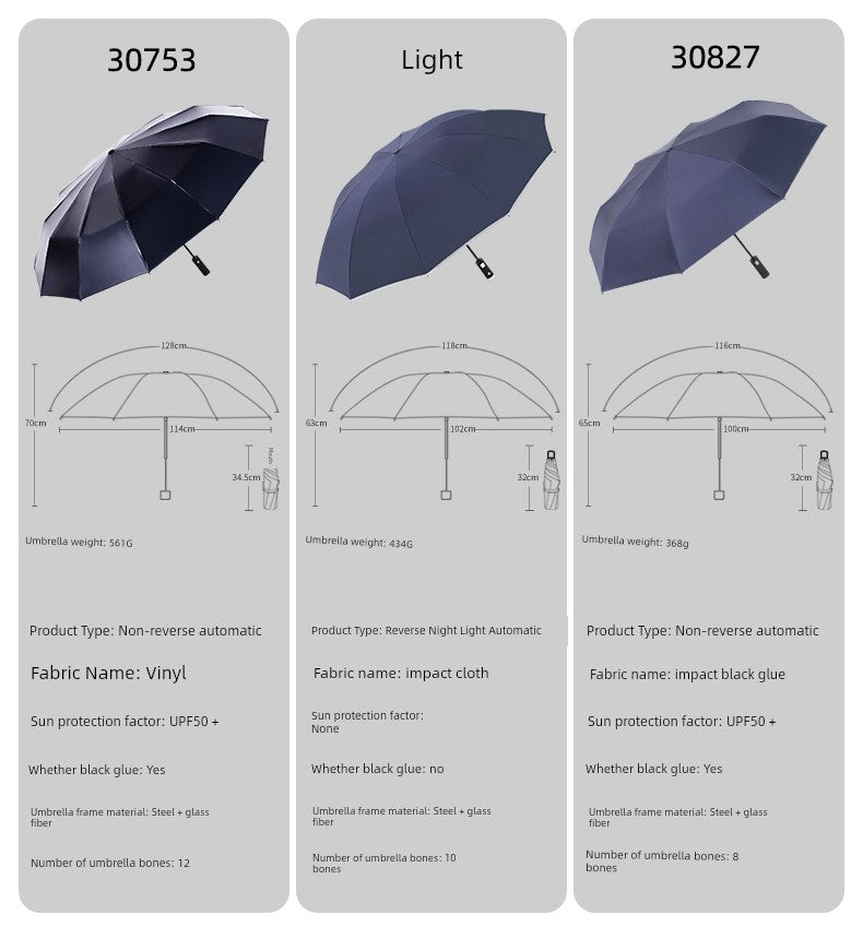 Paradise Umbrella Classy Foldable Large Dual-Use Thickened Umbrella