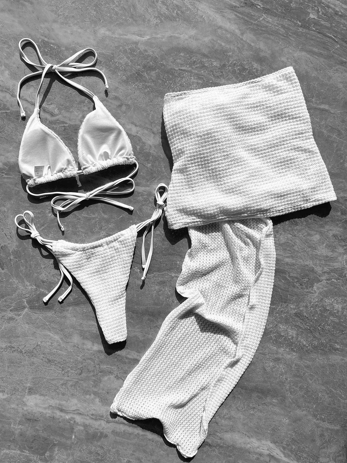 3 Piece Bikini Women Swimsuit 2023 Female Swimwear Skirt Beachwear Brazil Biquini Swimming Suit Bathing Suit Micro Bikini Set