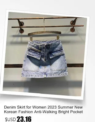 New High Waist Tassel Broken Denim Shorts Female Summer Korean Version Raw Edge Wide Leg Loose Plus Size Jean Shorts Women