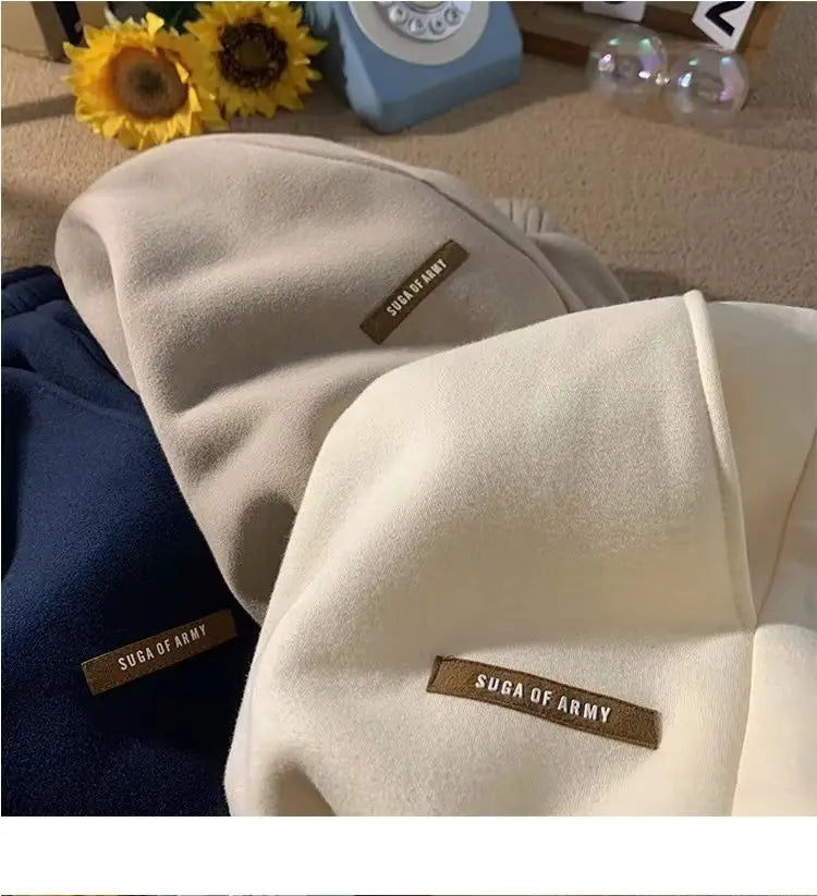 Fleece Sweatpants Women Winter Warm Pants Casual Harlan Pants Loose Lamb Fleece Ankle-Length Trousers Thicke Warm Sweatpants