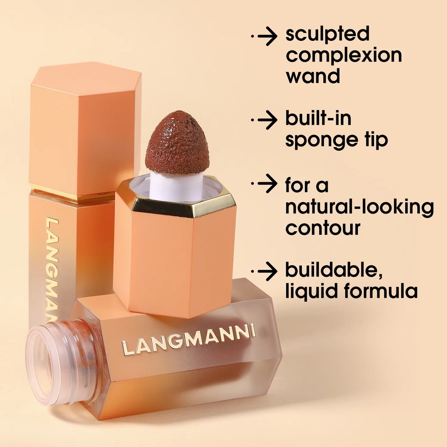 Waterproof Liquid Contour Bronzer Stick Natural Lasting Matte Nose Shadow Contouring Brighten Face Highlighter Cream Face Makeup