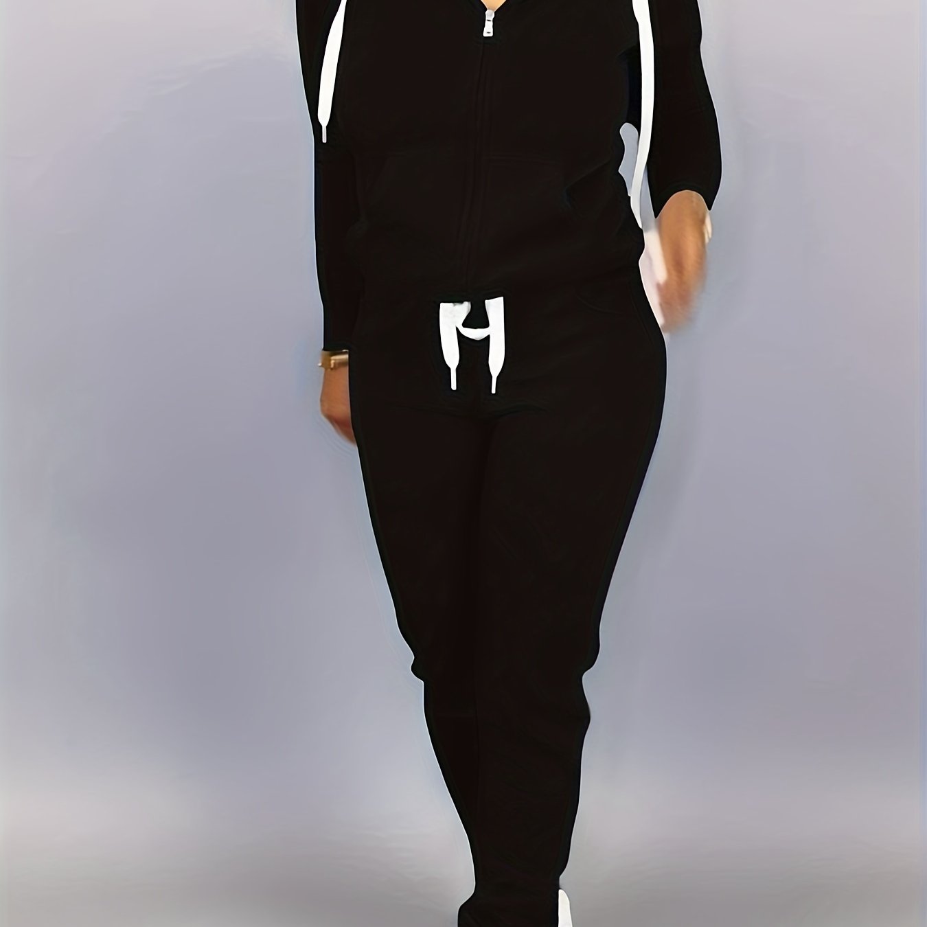 Two Piece Outfits For Women Jogging Suits Casual Jogger Tracksuit Long Sleeve Hoodie Sweatsuit Pants Sets