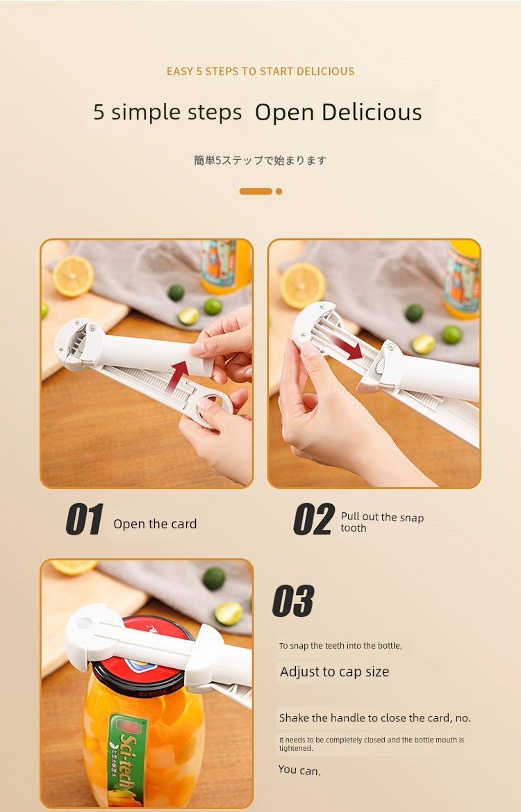 Can Can Openers Open Cap Screw Cap Open Cap Open Cap Handy Gadget Kitchen Refridgerator Magnets Magnetic Suction Beer Screwdriver Bottle Opener