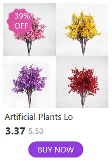 Artificial Plastic Plants Bonsai Small Tree Pot Fake Plant Potted Flower Garden Arrangement Ornaments Room Home Table Decoration