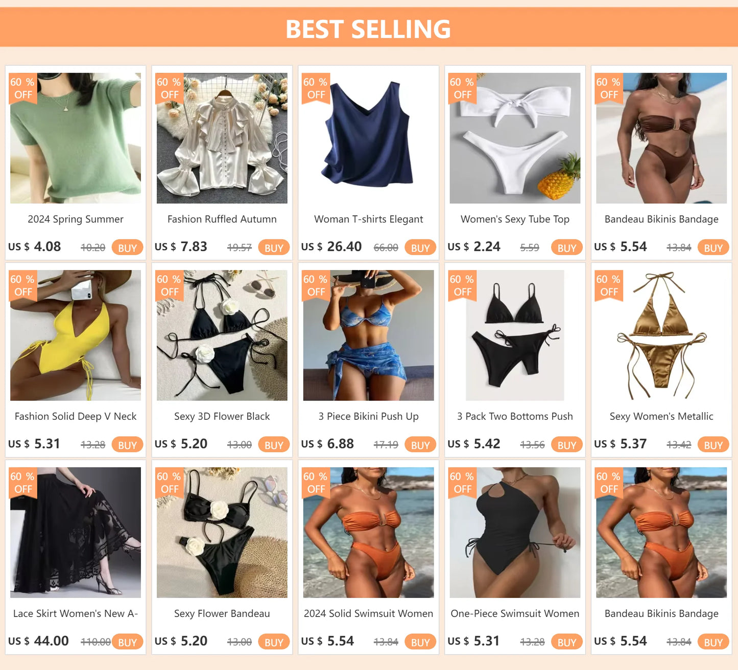 Women's Sexy Tube Top Bow Split Bikini Swimsuit Swim trunks Swimming Suit For Women Biquini Traje De Bano Pants Bikini Badeanzug