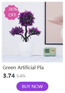 Artificial Plastic Plants Bonsai Small Tree Pot Fake Plant Potted Flower Garden Arrangement Ornaments Room Home Table Decoration