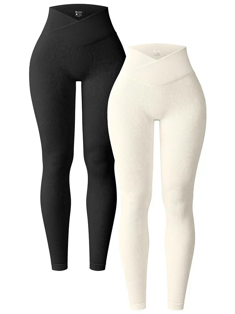 New Winter Women Yoga Thread High Waist Buttock Lifting Seamless Clothes Winter New High Waist Hip Lifting Sports Fitness Pants