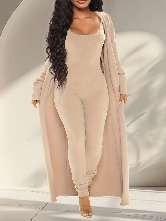 Women's Home Suit Set - Soft & Cozy Fabric - Perfect for Lounging & Relaxing - Ideal Gift for Women